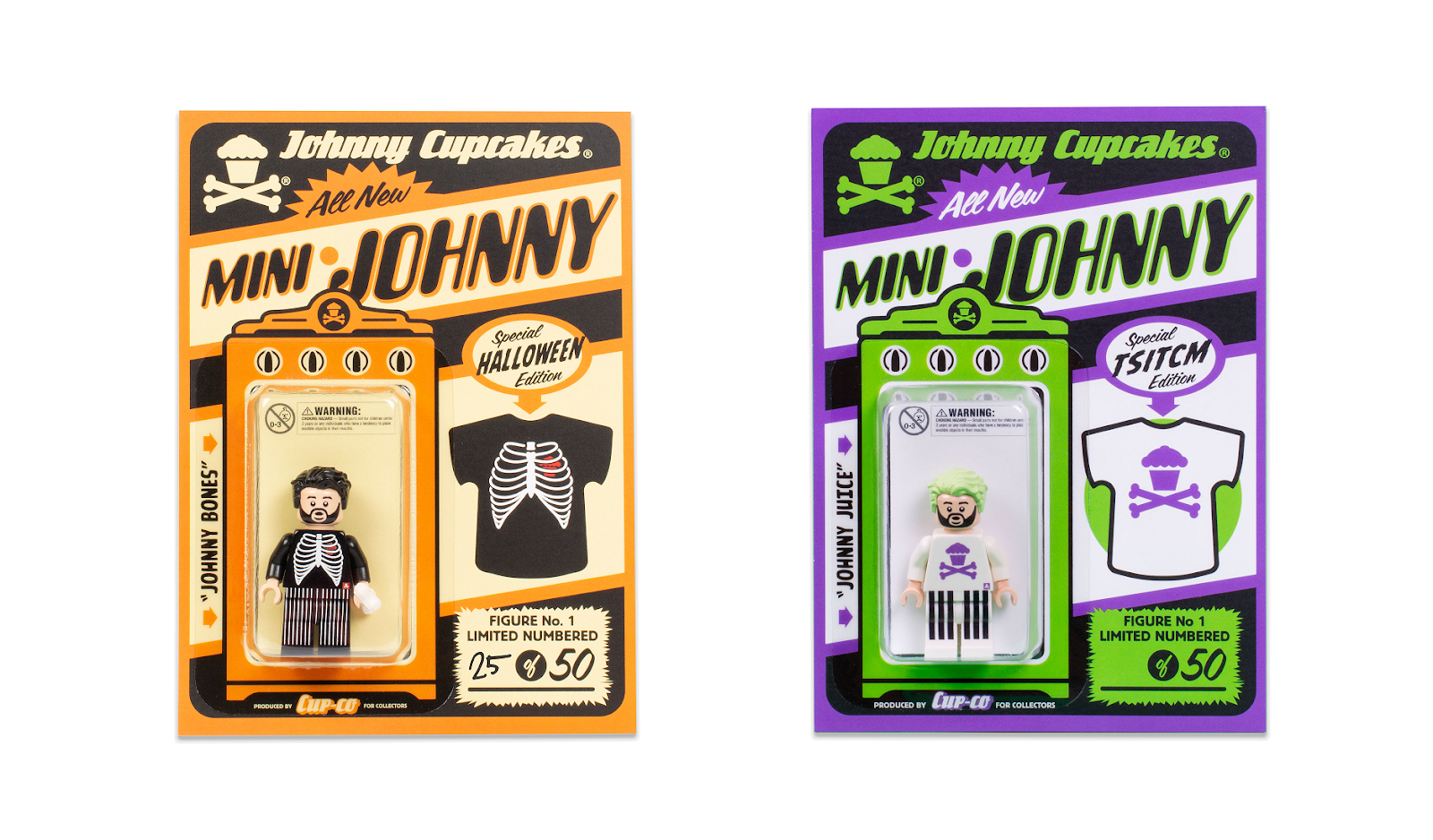 The Blot Says Johnny Cupcakes LEGO Mini Figures by The Minifig Co